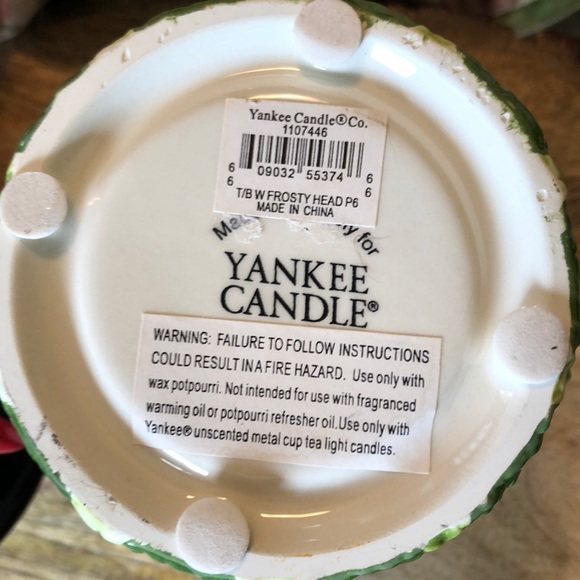 YANKEE CANDLE Set-2 Snowman Winter WaxMelts TART Warmer Holiday Christmas Snow - Picture 10 of 15